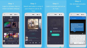 jio caller tune via jiosaavn app