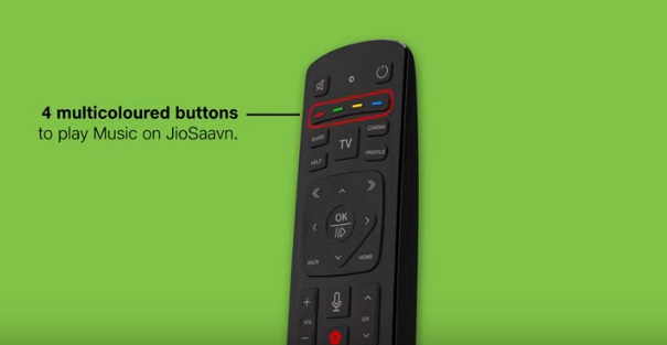 pairing jio remote