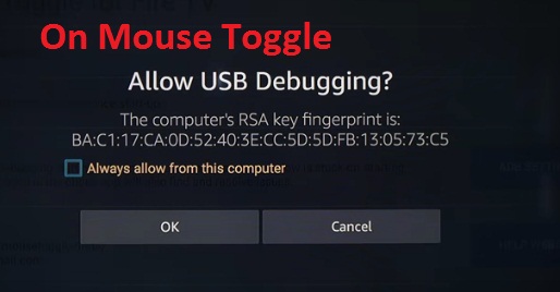 mouse toggle