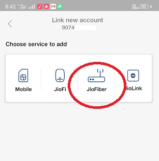 JioFiber Link to MyJio