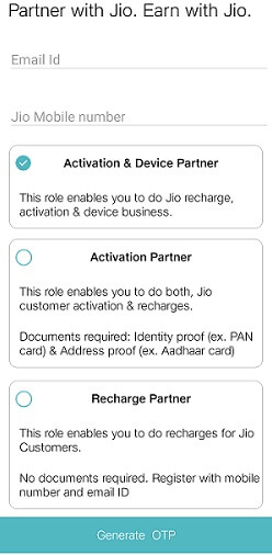 become Jio partner with JioPos lite