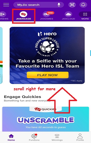 how to participate in jioengage