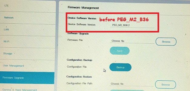upgrade jiofi firmware version