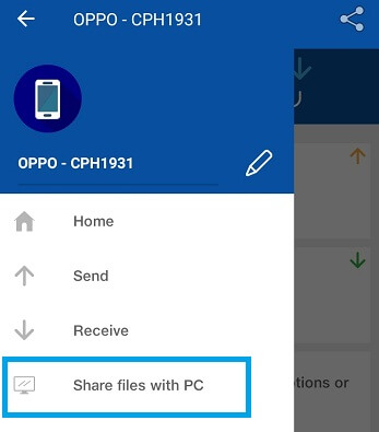 jioswitch share files with PC