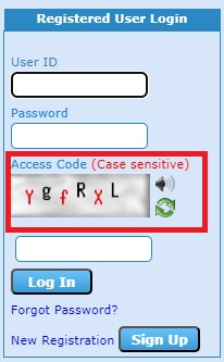 Fill the Captcha properly