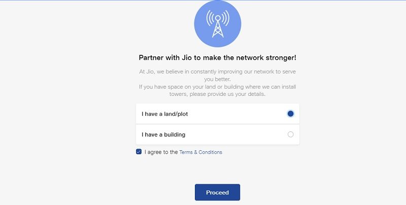 Network partnership with Jio