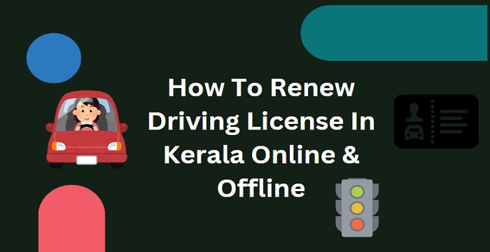 renew driving license kerala