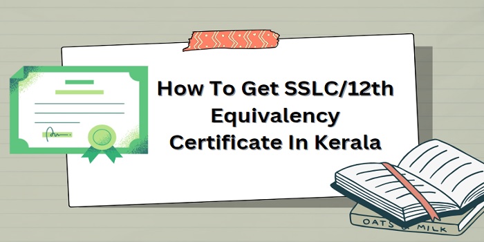 how to get equivalency certificate in Kerala for sslc